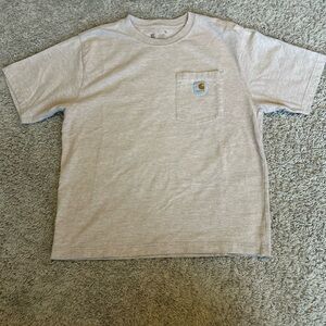 Carhartt Heather Cream Crewneck Pocket Tee